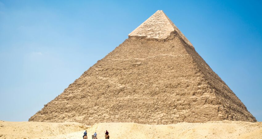 egyptian stones in pyramids