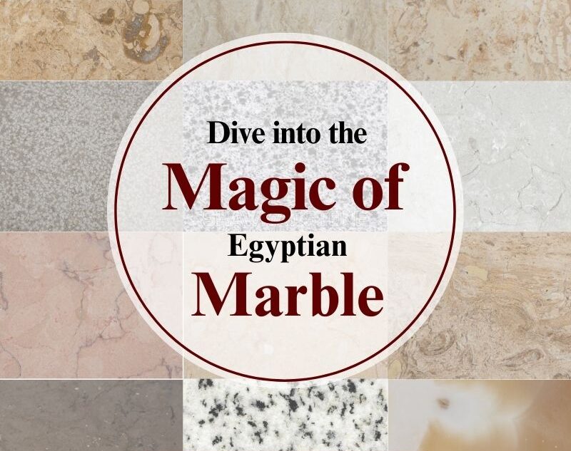 import types of egyptian marble