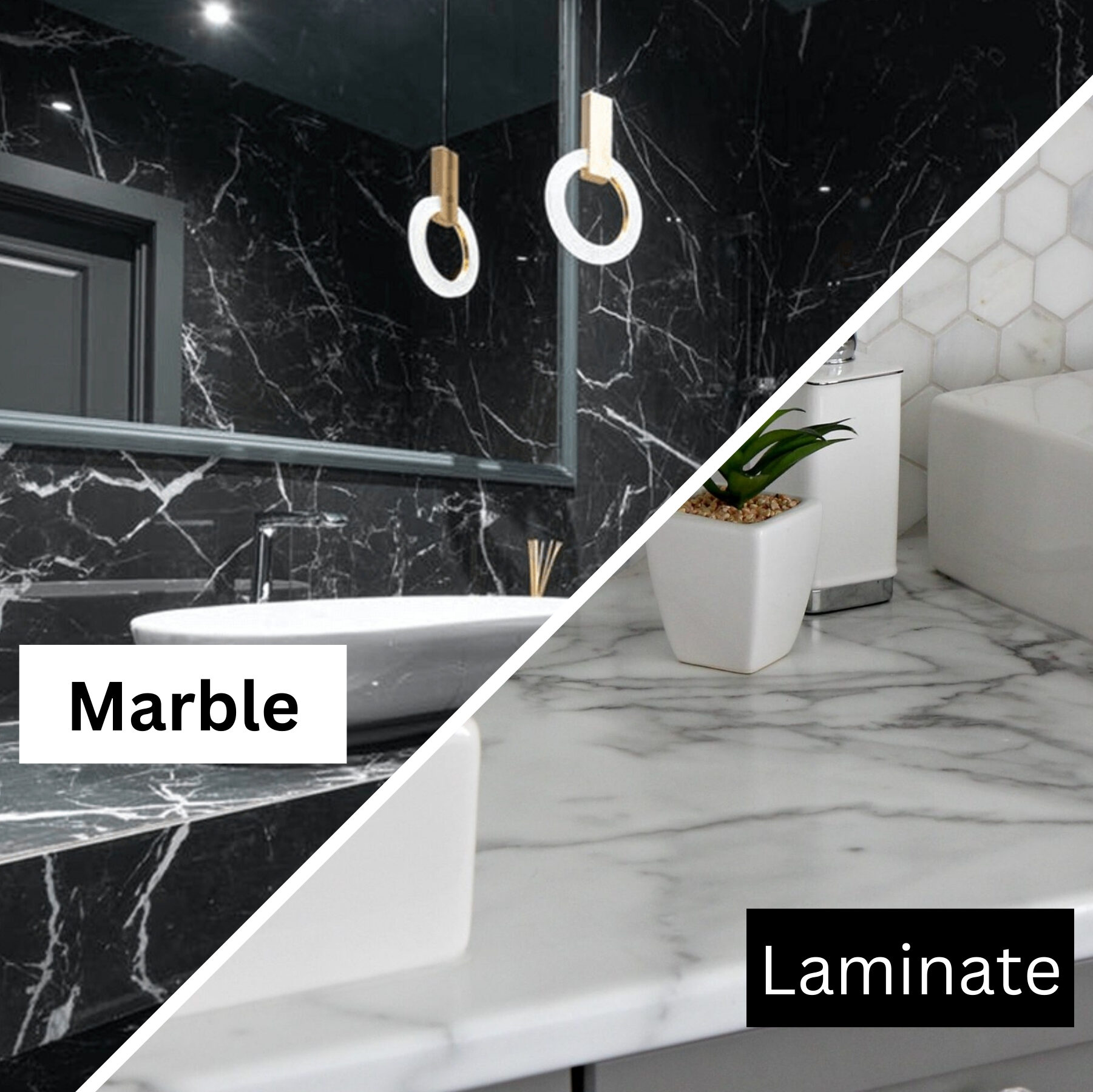 marble or laminate investment