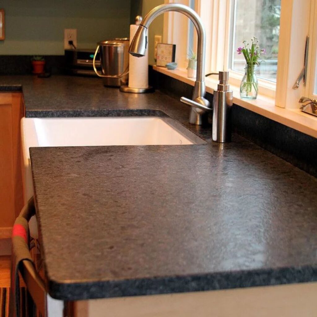 leathered granite kitchen countertops