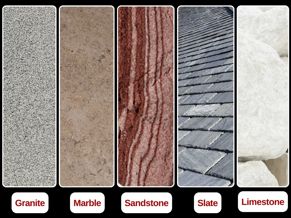 natural stone types
