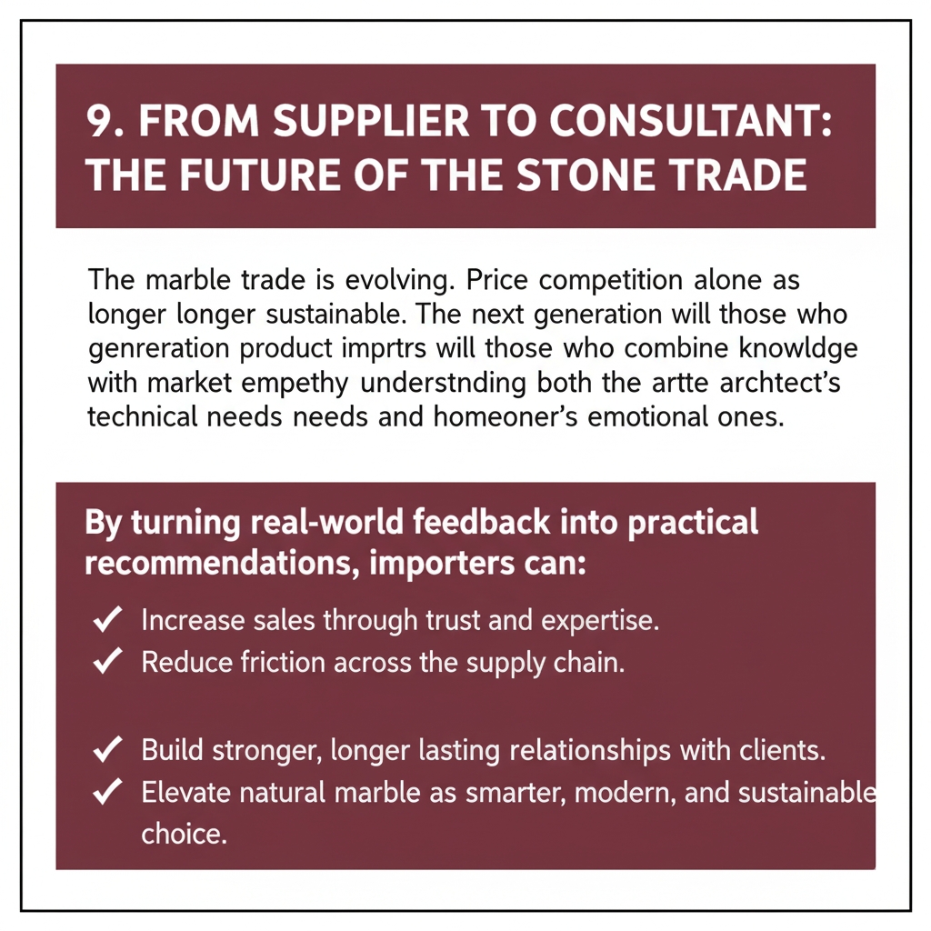 From Supplier to Consultant: The Future of the Stone Trade