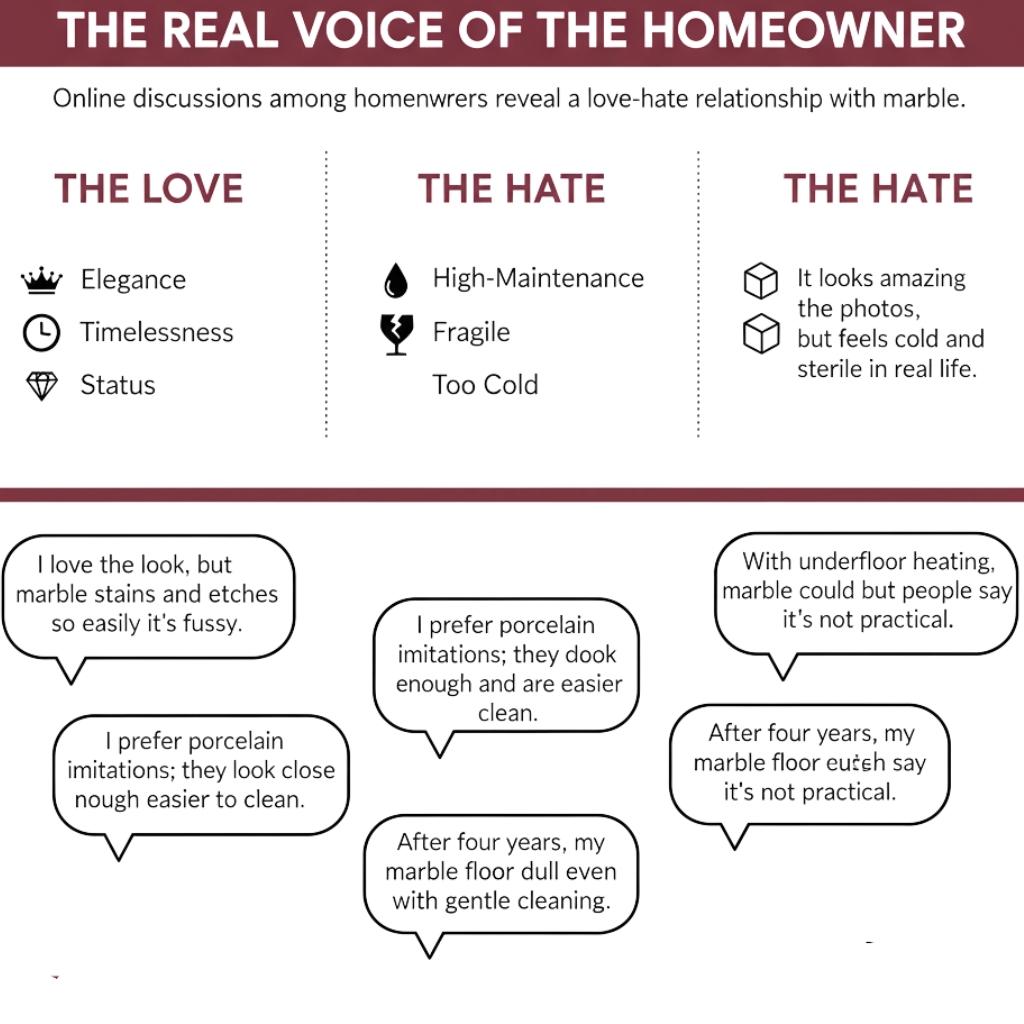 The Real Voice of the Homeowner What They Really Think About Marble Floors