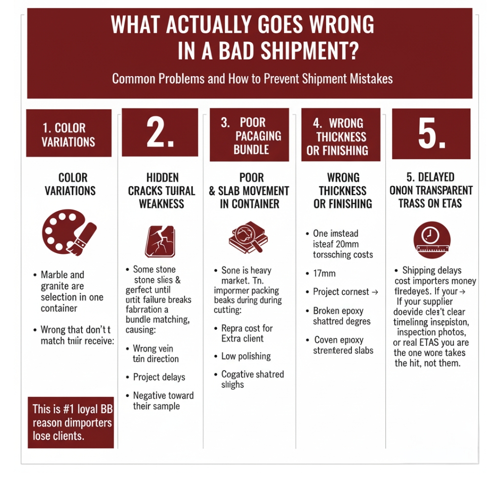 What Actually Goes Wrong in a Bad Shipment