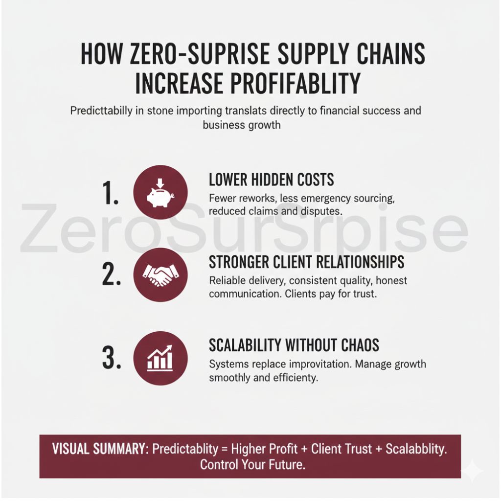 How Zero Surprise Supply Chains Increase Profitability