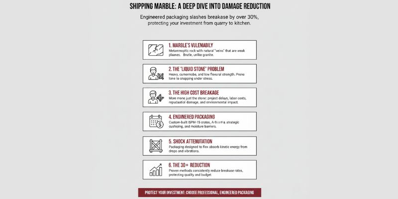 Marble Packaging for Export