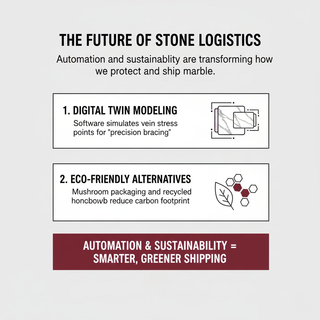 The Future of Stone Logistics Automation and Sustainability