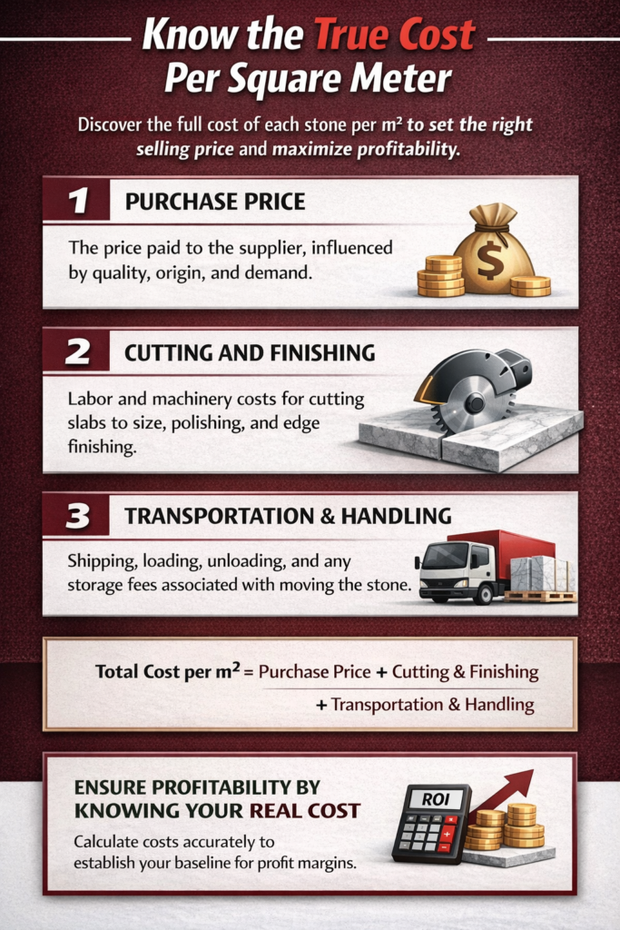 Marble and Granite Profitability Starts with Understanding the True Cost Per Square Meter