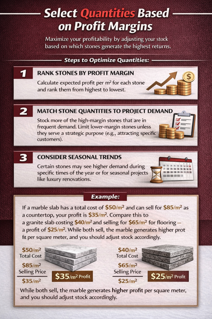 Selecting Quantities Based on Profit Margins