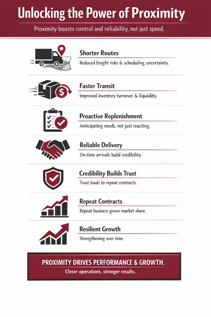 The Real Return on Proximity