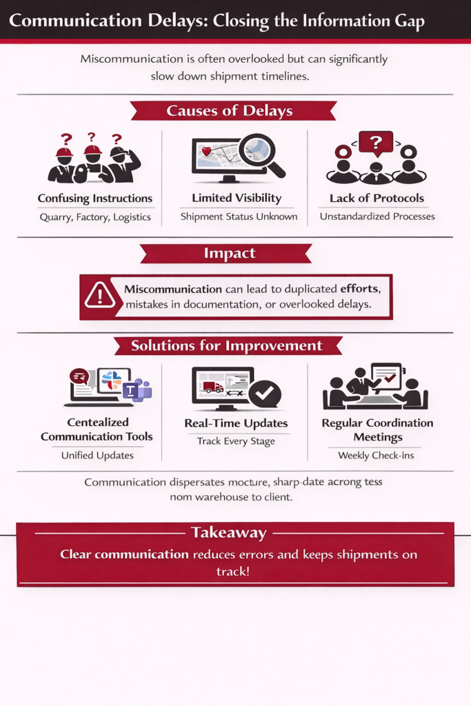 Communication Gaps Miscommunication Across Teams and Partners