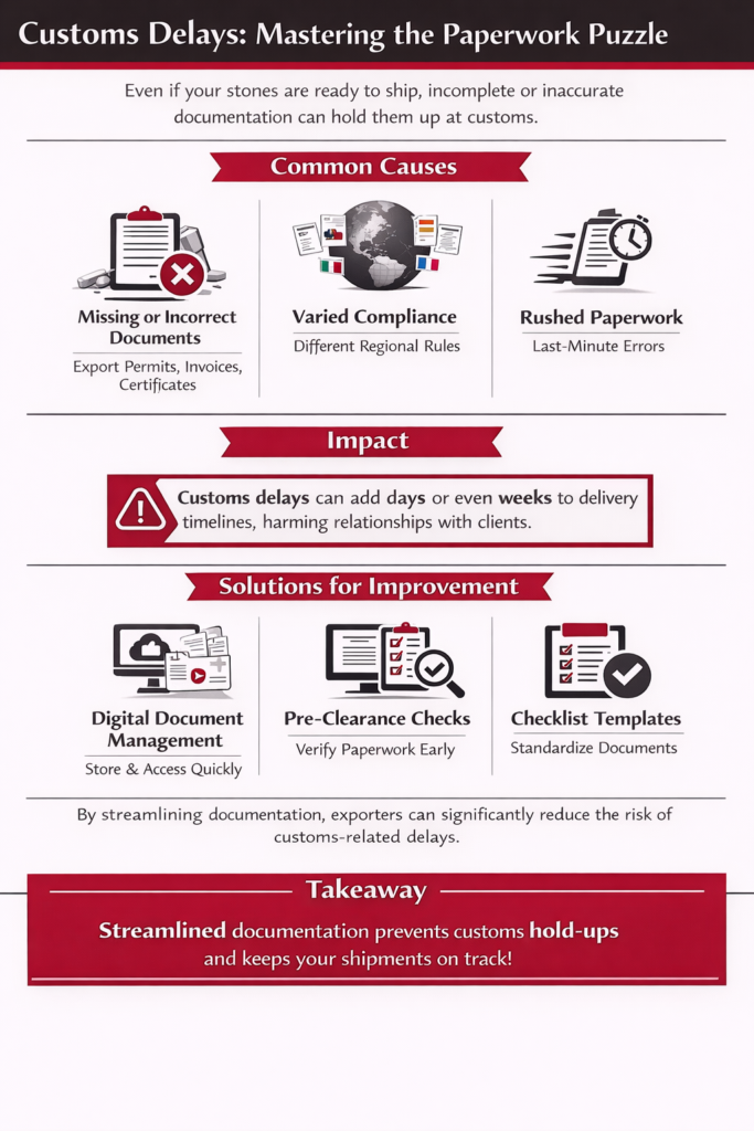 Documentation and Compliance Delays Customs Paperwork The Silent Time Thief
