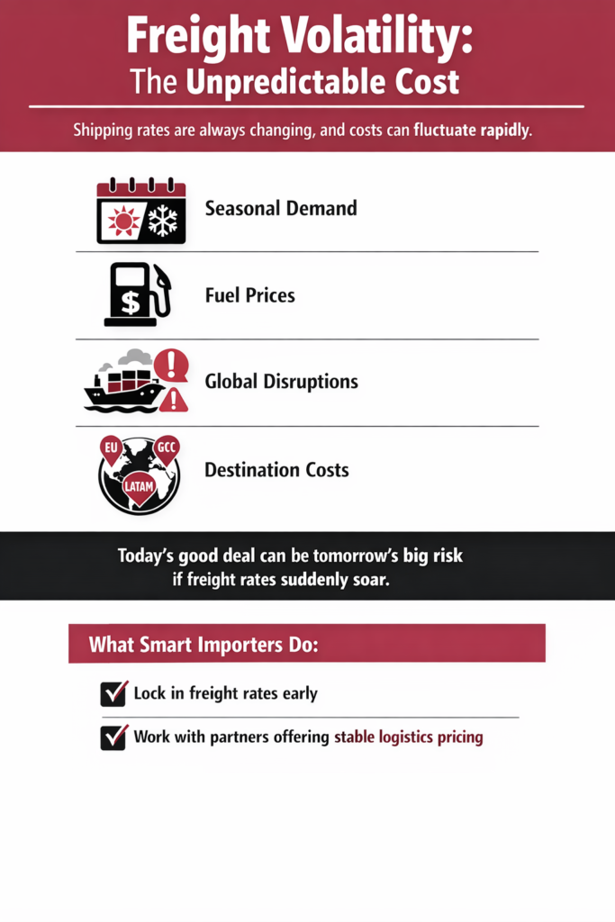 Freight Volatility The Unpredictable Cost