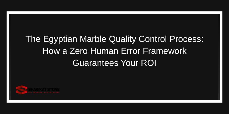 Quality Control Process