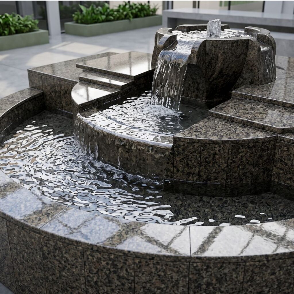 Water Fountains verdi green